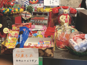 駄菓子コーナー